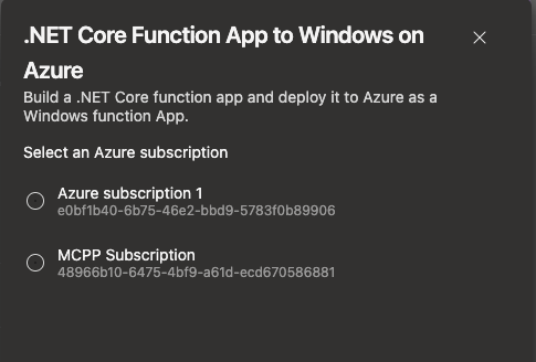 Azure Subscription